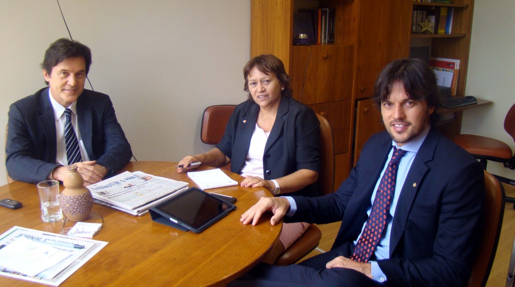 Robinson, FÃ¡tima e FÃ¡bio formam alianÃ§a polÃ­tica