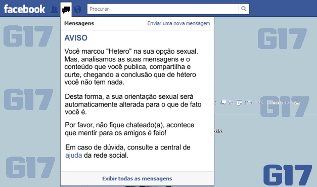 aviso facebook