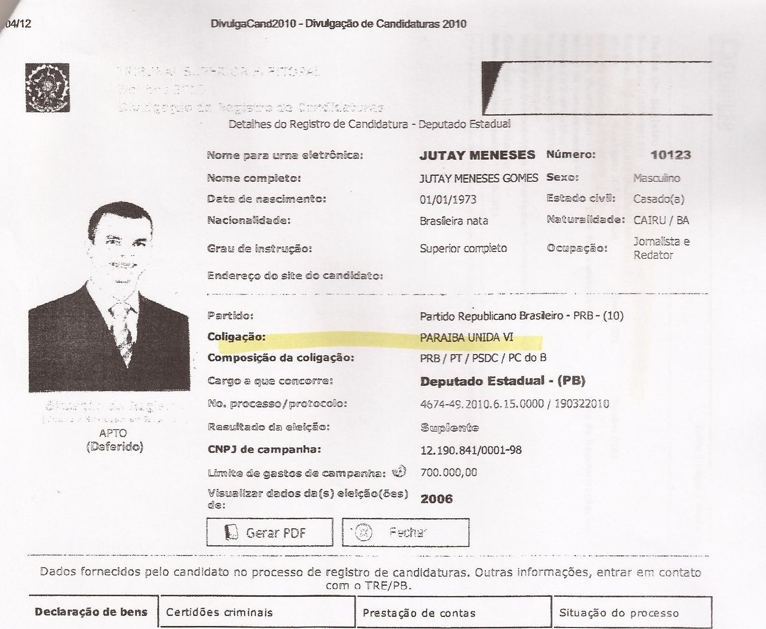 justicaeleitoral1 Novos documentos comprovam falsificação contra Dibson Nasser