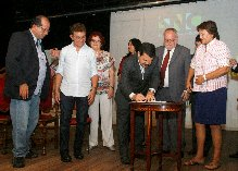 Deputado estadual Ricardo Motta aplaude a cultura