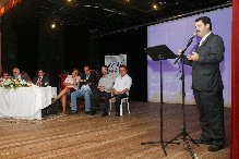 Deputado estadual Ricardo Motta aplaude a cultura