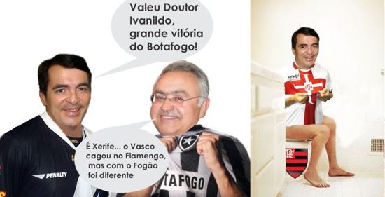 robson vitoria botafogo O que valeu foi a cacagada na macacada!