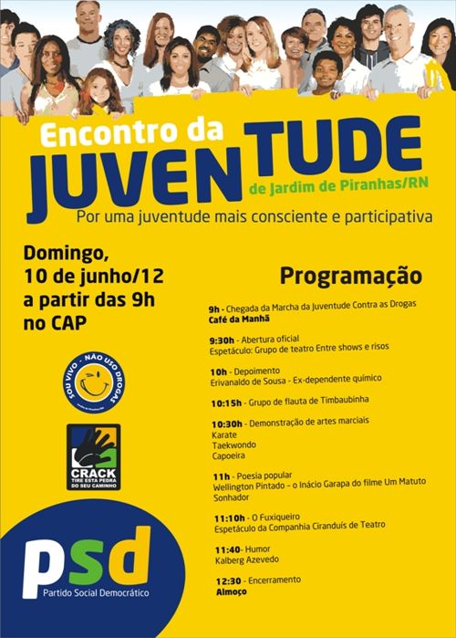 PSD encontro da juventude PSD realiza Encontro da Juventude em Jardim de Piranhas no domingo (10)