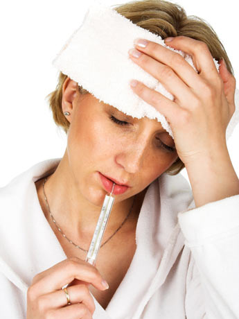 Gripe Mulher ProteÃna sintética ativa imunidade contra gripe