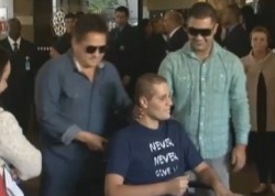 ApÃ³s quase trÃªs meses, filho do cantor Leonardo tem alta