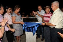 Rosalba inaugura ponte em Santana do Matos