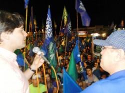 Nova imagem Felipe Maia participa de campanha de democratas do Seridó