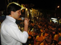 Felipe Maia prestigia movimentaÃ§Ã£o democrata em Pedro Avelino