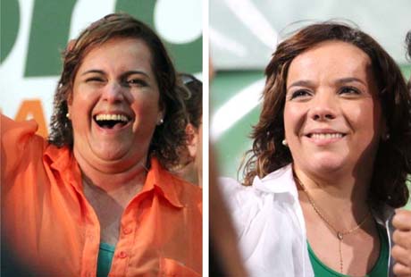 ClÃ¡udia Regina e Larissa Rosado terÃ£o lideranÃ§as em seus palanques