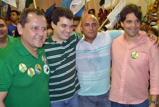 dsc_0309 Felipe Maia e Walter Alves participam juntos de campanha em Bom Jesus
