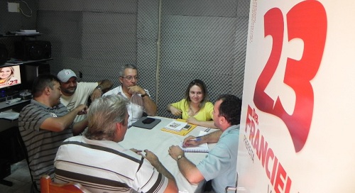 estudio 23 Francielle e Doda são os primeiros a inaugurar comitê com estúdio próprio