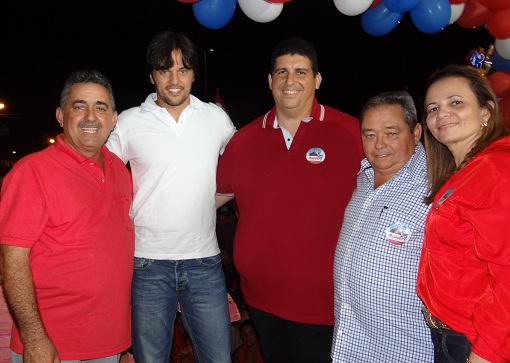 fabio lagoa de pedras Fábio Faria participa da campanha de Ranieri em Lagoa de Pedras