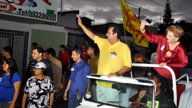 psb_carreata_nazare_19 Chuva atrapalha comÃcio de Wilma em Natal