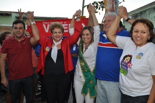 wilma parnamirim Wilma de Faria participa da campanha de Mauricio Marques