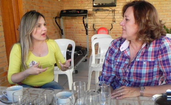 Franciele_e_a_Dra_Veronica (2) Era a vez de Verônica disputar a prefeitura de Caicó