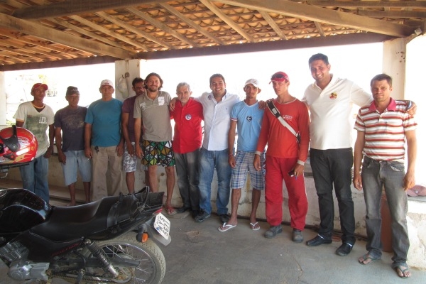 Prefeito do empreendedor visita trabalhadores do Britador SeridÃ³