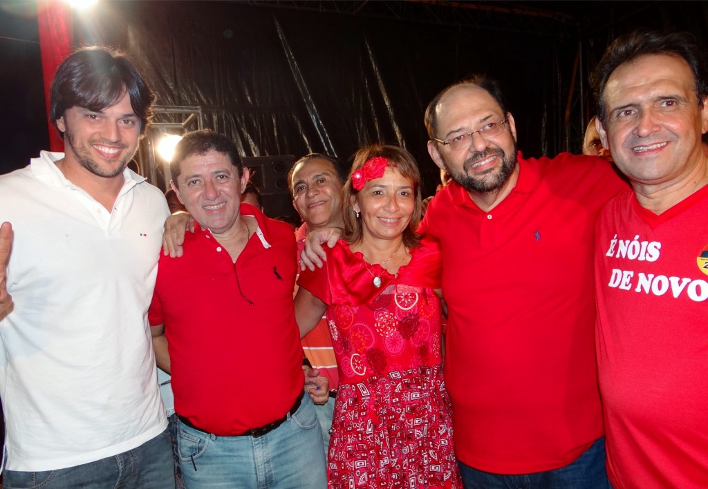 Tenente Ananias Fábio Faria em campanha no Alto Oeste