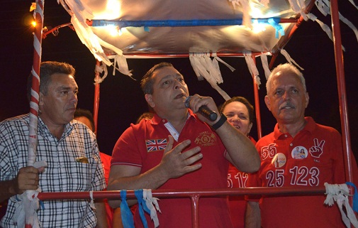 ezequiel parelhas Deputado Ezequiel participou de comÃcios em Carnaúba dos Dantas e Parelhas