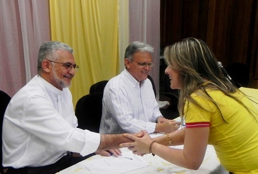 francielle dom delson Francielle Lopes participa de homenagem a Dom Delson