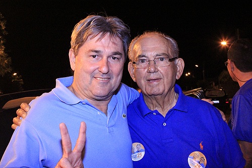 Tomba participa da campanha de Geraldo Gomes em Currais Novos