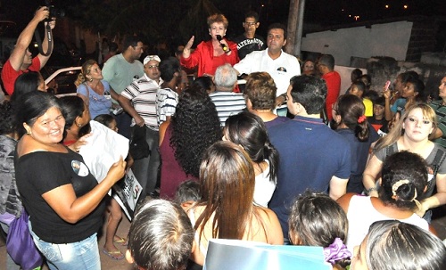 wilma 1 Wilma participa da Caravana 12 na zona norte de Natal