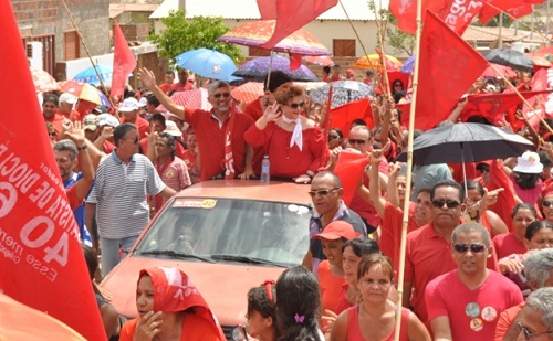 wilma carnaubais Wilma de Faria participa da âOnda Vermelhaâ em Carnaubais