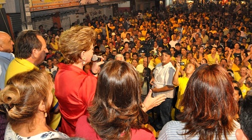 wilma joao camara 2 Wilma de Faria participa de caminhada e comÃcio em João Câmara