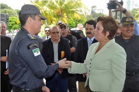 z96 PolÃcia Militar ganha reforço para combater a criminalidade