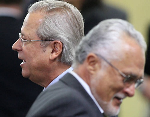 José Dirceu e Genoino