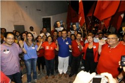 Mineiro e Fátima Bezerra vão às ruas da Zona Oeste com Carlos Eduardo