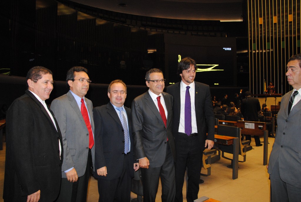 henrique e fabio psd Henrique Alves presta homenagem ao PSD de Robinson e Fábio Faria