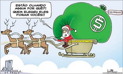 Papai Noel: CÃ¢mara dÃ¡ aumento a ministro e servidor