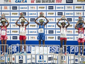 PÃ³dio da SÃ£o Silvestre 2012 mantÃ©m hegemonia queniana
