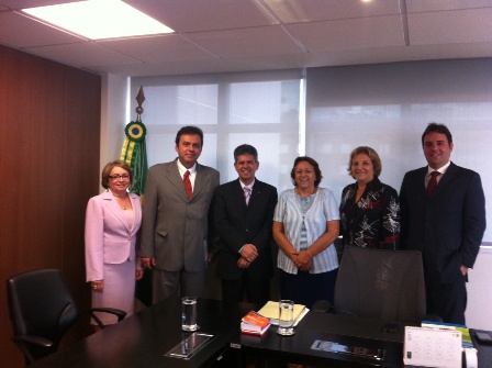 FÃ¡tima e Carlos Eduardo vÃ£o aos ministÃ©rios das Cidades, Planejamento e FNDE