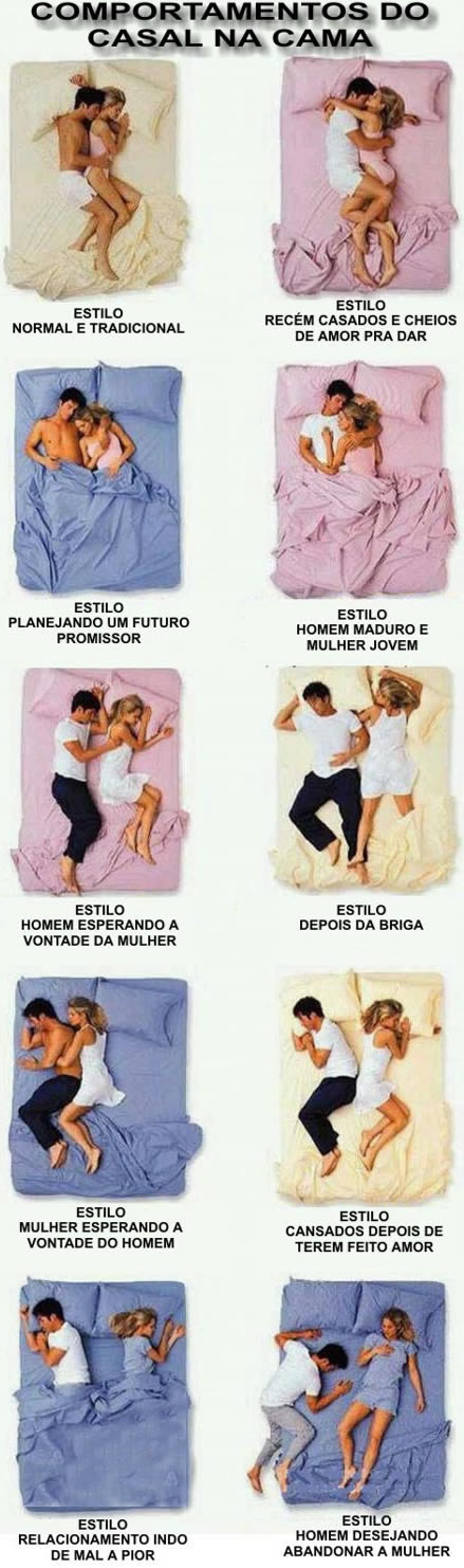 casal na cama comportamento