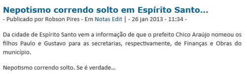nota ES