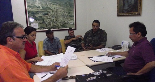 reuniao carnauba Operação Pipa: Prefeito de Carnaúba dos Dantas recebe oficiais do Exército