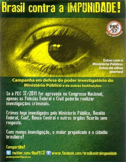 brasil contra impunidade