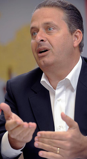 ENTREVISTA EXCLUSIVA COM EDUARDO CAMPOS