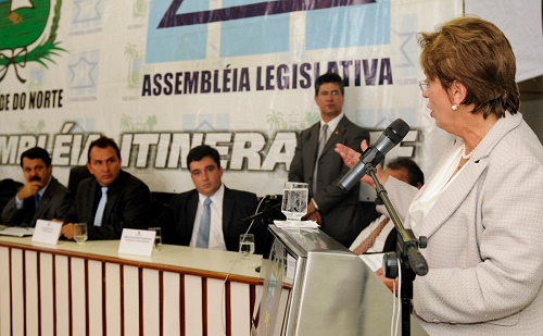 Governadora discursou durante abertura do Assembleia Cidadã