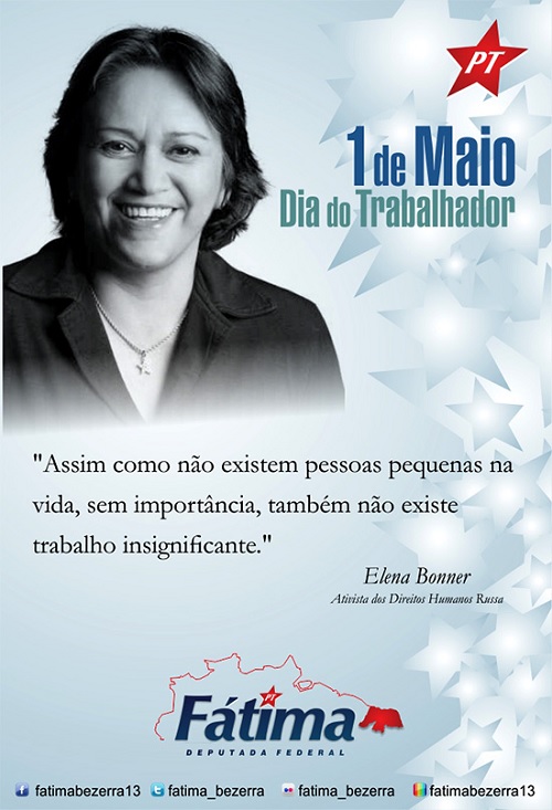 fatima dia do trabalho
