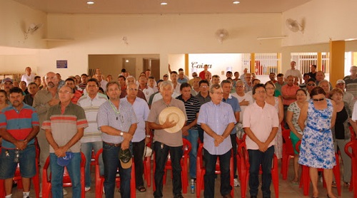 Produtores rurais se reuniram no Municipal Clube - Foto: Nelder Medeiros