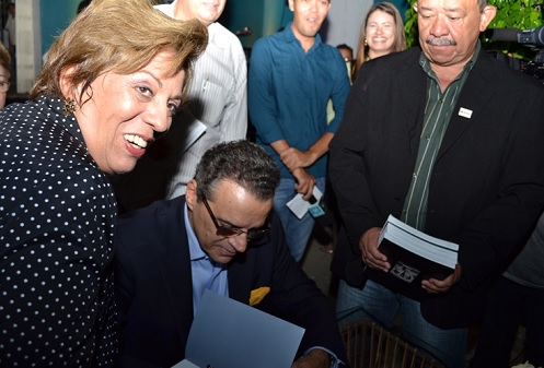Governadora Rosalba, Henrique e presidente da Câmara, Lobão Filho