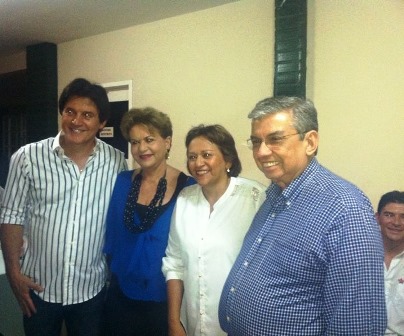 Robinon, Wilma, FÃ¡tima e Garibaldi Filho