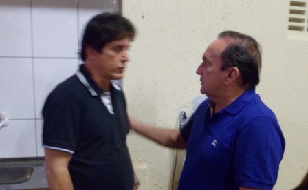 Robinson Faria e Nelter Queiroz se encontram em Acari - Foto: Paulinho Barra Pesada