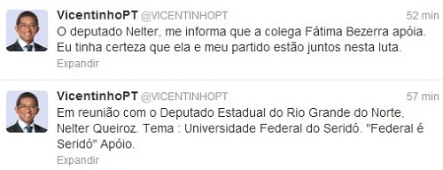 vicentinho universidade