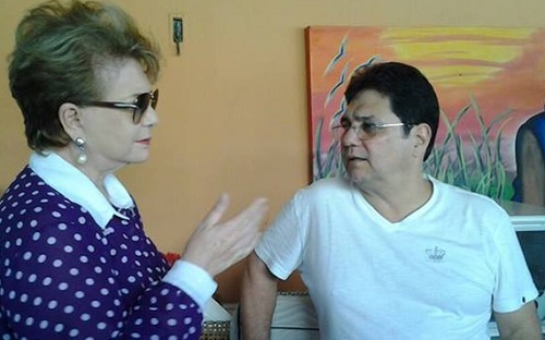 Wilma de Faria foi recebida pelo ex-prefeito de Currais Novos, José Lins