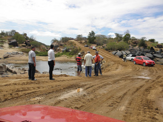 Canteiro de obras da Barragem de Oiticicas - foto: arquivo blogue 