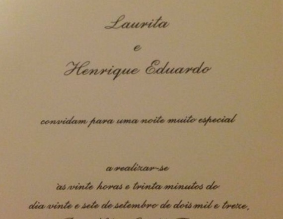 laurita convite