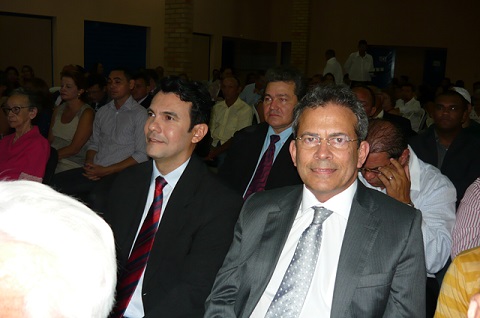 Hermano Morais esteve acompanhado do prefeito Jocimar Dantas